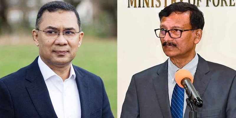 তারেক রহমান দেশে ফিরতে চাইলে সহায়তা করবে সরকার: পররাষ্ট্র উপদেষ্টা