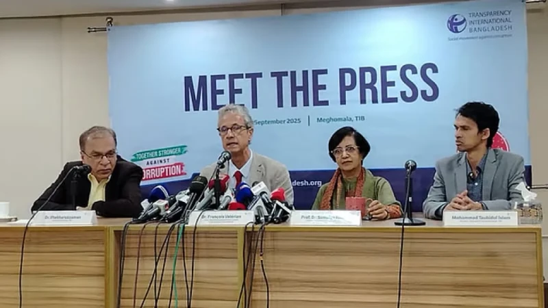 জুলাই অভ্যুত্থানের পরও বাংলাদেশে দুর্নীতি রয়ে গেছে: টিআই চেয়ারম্যান